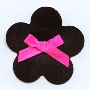 Nipple Cover with Pink Ribbon aka pasties Image
